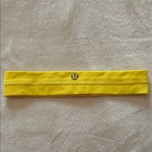 Lululemon Athletica Vibrant Yellow Headband